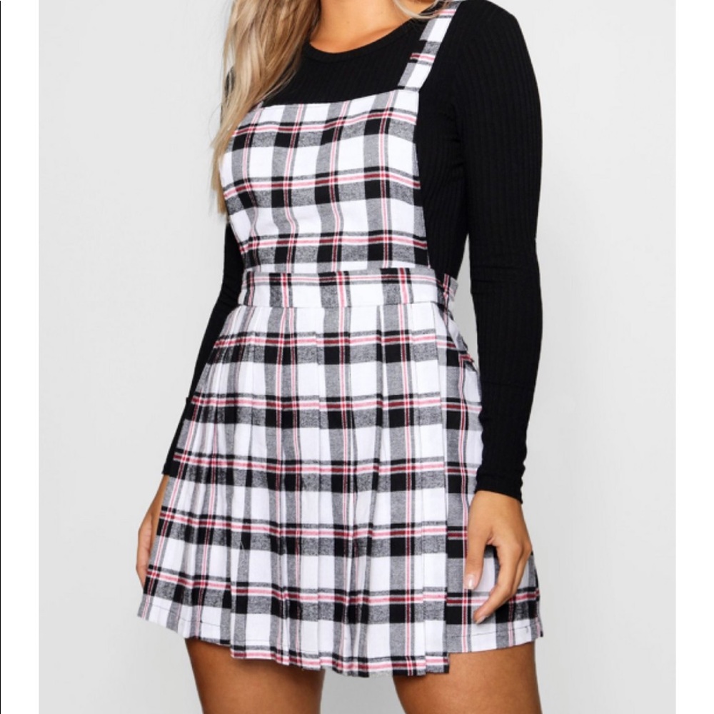 NEW•16- PICK YOUR FAVORITE PLAID CHIC PINAFORE
